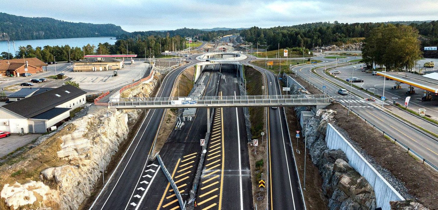 E18 Rugtvedt – Dørdal:  Rugtvedtkrysset broer K215/K216